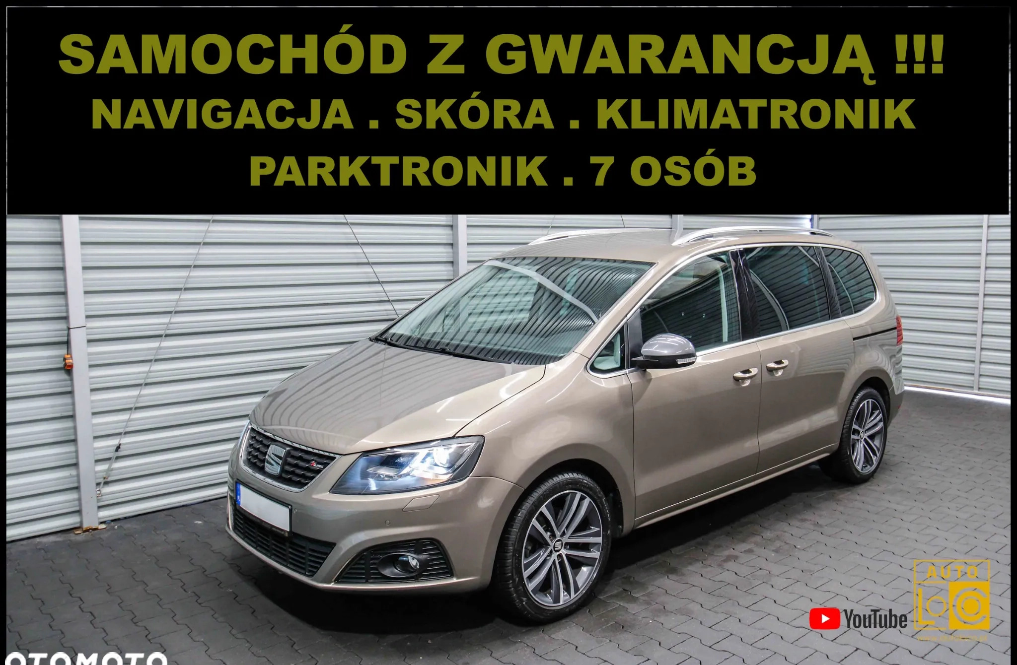 wyśmierzyce Seat Alhambra cena 88888 przebieg: 44000, rok produkcji 2018 z Wyśmierzyce